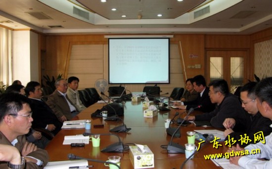 李圭白院士莅临佛山水业集团讲解供水行业前沿水处理技术