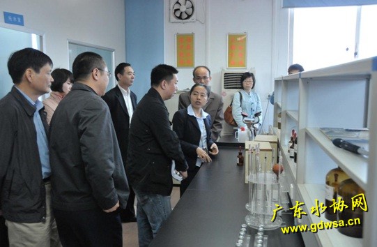 广东省检查组莅莞检查城市供水专项工作
