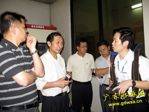 广东省城市供水专项调查组到佛山市检查