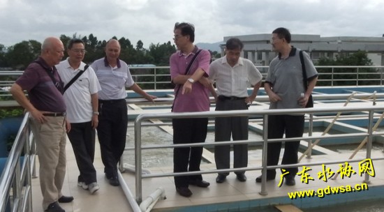 顾问在阳东县水厂调研