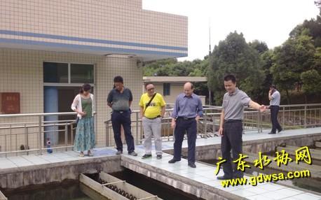 省水协一行到曲江供水管理处交流指导工作