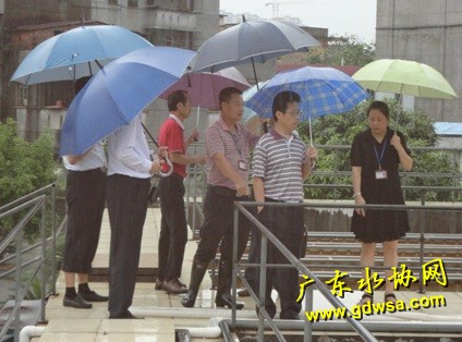 国家住房城乡建设部专家组考核佛冈县城镇供水规范化管理工作