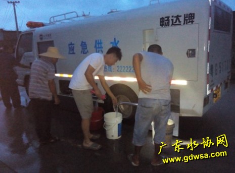 湛江水务集团再次赢得防台风保供水工作的胜利