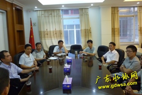 小榄水务中层管理人员到郁南水司学习交流