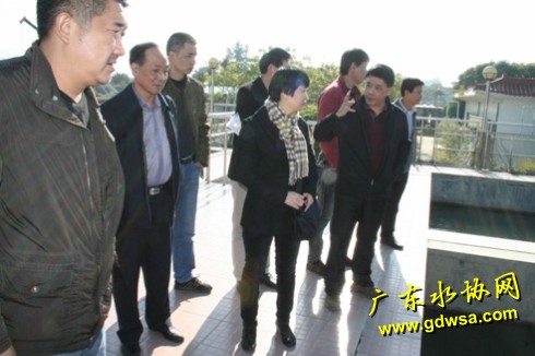 潮州市供排水管理中心、自来水总公司接受上级安全生产考核