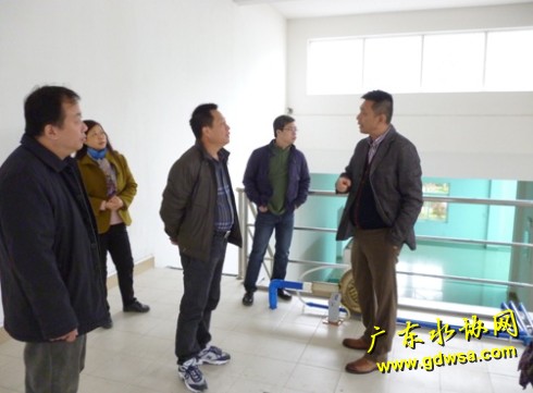 省水协陈映裕副会长等一行莅临小榄水务调研指导