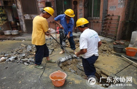 佛冈县供水服务中心保障夏季供水