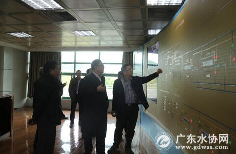 兰州市国资委一行到东莞市塘厦自来水公司参观交流