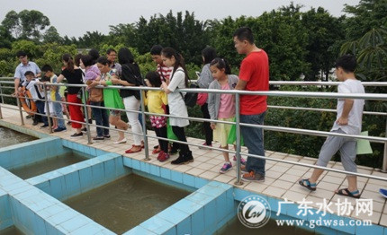 小榄自来水厂成功举办首个市民开放日活动
