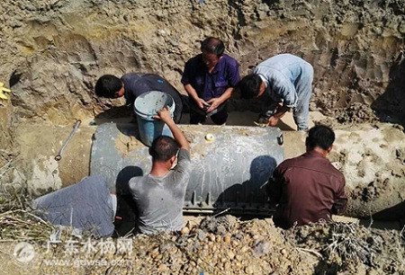 惠州水司：连续奋战三十小时，全力抢修原水管