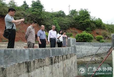 省水协林志光秘书长到翁城德润水司调研