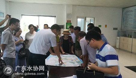 省水利厅实行最严格水资源管理制度考核工作来珠海市检查