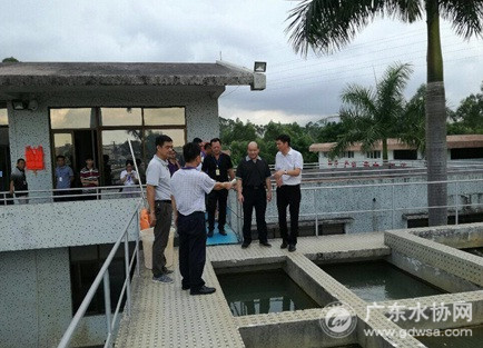 省水协林志光秘书长一行到海丰供水考察调研