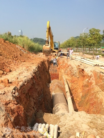 惠阳水厂二期及管网配套工程全面开工建设