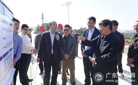 水利部总工程师刘伟平一行到珠三角工程沿线考察指导工作