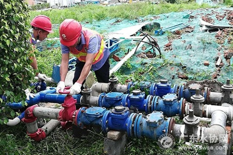 深水光明水务有限公司众志成城抵御台风“山竹” 保障安全优质供水