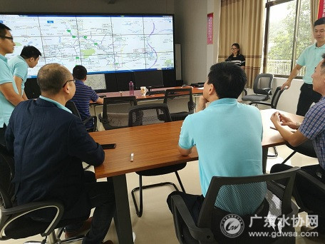 虎门水司赴兄弟单位取经，借鉴学习智慧水务建设经验