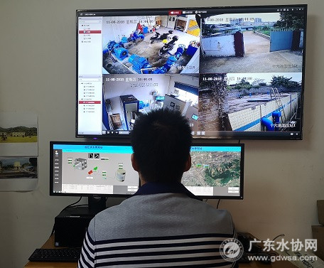 曲江区供水管理处首个加压泵站无人值守系统改造投入运行