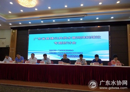 广东省县镇公共供水管网降耗增效专题研讨会在肇庆举行