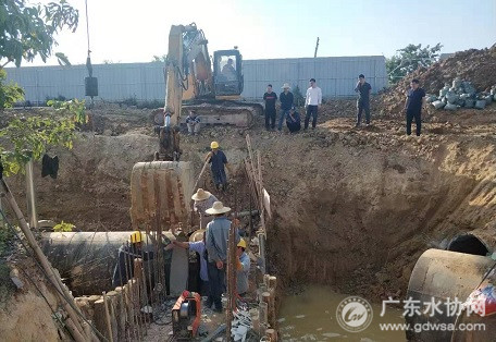 惠阳供水：通宵达旦抢工期 争分夺秒保供水