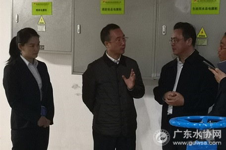 惠州市政府副市长林洪检查春节期间供水保障工作
