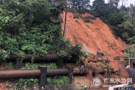 清远市星科水司全力抢险，保障广大用户的安全用水